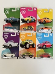 2023 Matchbox 70 Years – Volkswagen 6 Cars Set – Walmart Exclusive