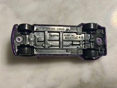 2011 Hot Wheels Customized C3500 Metallic Purple 92/244 Heat Fleet #2