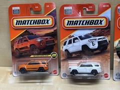 Matchbox Toyota 4Runner Super Chase Orange SC#2 White RAV4 Green Blue Lot