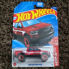 Hot Wheels 2020 Ram 1500 Rebel Red Edition Rescue 1:64 Unopened