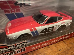 Greenlight 18301 Tokyo Torque 1:24 Scale 1970 BRE Datsun 240Z Diecast Car NEW