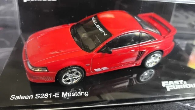 SALEEM S281-E MUSTANG FAST & FURIOUS, ALTAYA DIE CAST, 1:43 NEW UNOPENED BOX