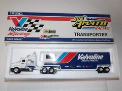 Valvoline Vintage Joe Amato Racing Die Cast Transporter Collectors Model #9107