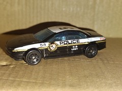Loose Hot Wheels K9 Police car Make Unknown