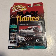 Johnny Lighting Black With Flames 1955 Chrysler C-300 Number 2 Version A JH