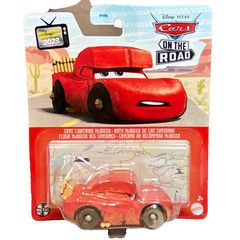 Disney Pixar Cars Cave Lightning McQueen On The Road Metal Series Toy Car 2023