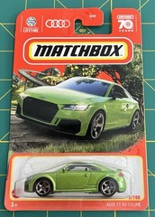 2023 MATCHBOX ‘20 AUDI TT RS COUPE MBX HIGHWAY 2/100 KYALAMI GREEN