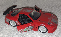 Jada Toys 1:32 Scale Fast & Furious 1993 Mazda RX-7 No.98377 Red