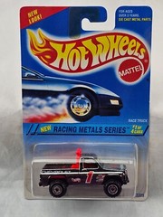 Hot Wheels Racing Metals Series #336 Race Truck #1/4 Bywayman chrome 13323 1994