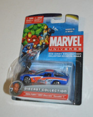 2011 MAISTO MARVEL UNIVERSE – NICK FURY 1997 CHEVROLET CORVETTE RED AND BLUE