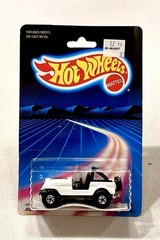 1980’s Hot Wheels Trailbuster Jeep CJ-7 White w/ BW MOC No. 3953