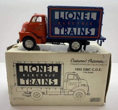1:34 Scale First Gear Lionel Eastwood Automobilia 1952 GMC C.O.E Truck.