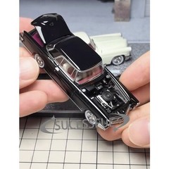 GFCC 1:64 Black 1956 Continental Mark II Classic Diecast Metal Car Model