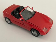 BMW Z1 Roadster Top Red with Dark Gray 1:43 scale model # 82 22 9 417 444