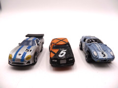 Micro Machines Numbers 5 and 51 Orange and Silver Blue