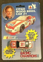 Racing Champions NASCAR Stock Cars CITGO Wood Bros. Car 21 – 1995 New in package