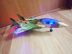 Toy State Road Rippers 19″ Fighter-7 Jet TS-34214 Lights & Sounds! Video
