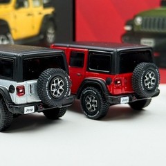 Smallcar 1:64 Jeep Wrangler SUV Diecast Metal Chassis Rubber Tires In Stock