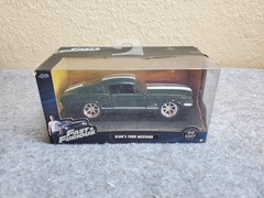 Fast and Furious Sean’s Ford Mustang Green White Diecast Car Jada Toys 1:32