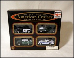 American Cruiser Die Cast Replica Premier Edition 1:64 Scale Police Series #Z338