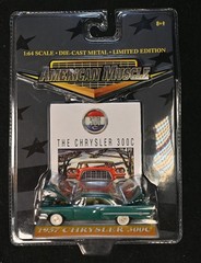 1957 Chrysler 300C Green 1:64 Ertl American Muscle Sealed Package