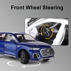 1:24 AUDI Q5 SUV Alloy Car Model Diecast & Toy Vehicle Metal Childrens Gift Kids