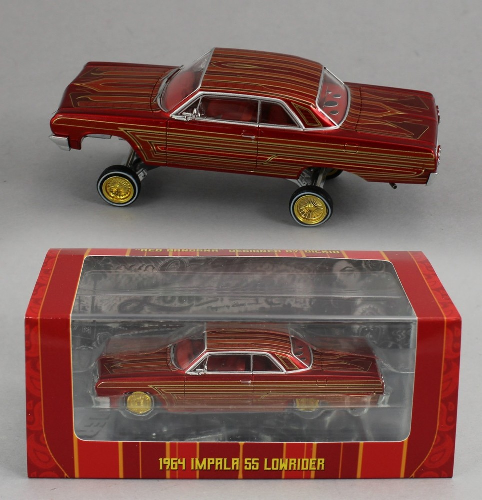 1:64 *97M* RED 1964 Chevrolet IMPALA *LOWRIDER* NIB