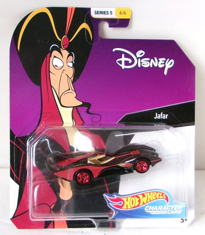 Hot Wheels Disney Character Cars Jafar Series 5 4/6 Diecast Toy Car FYW03 New