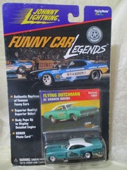 Johnny Lightning Funny Car Legends Al Vander Woude Dodge Charger 1:64 Diecast