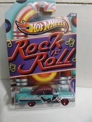 2013 Hotwheels Rock ‘n’ Roll ’57 Plymouth Fury 11/32 1/64 Scale