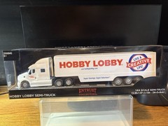 Hobby Lobby Semi-Truck Collectible Model, 1:64 Scale NIB Entrust Collecting