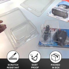 Plastic Clear Car Display Protective Clamshell Case for HW Model Car Storage
