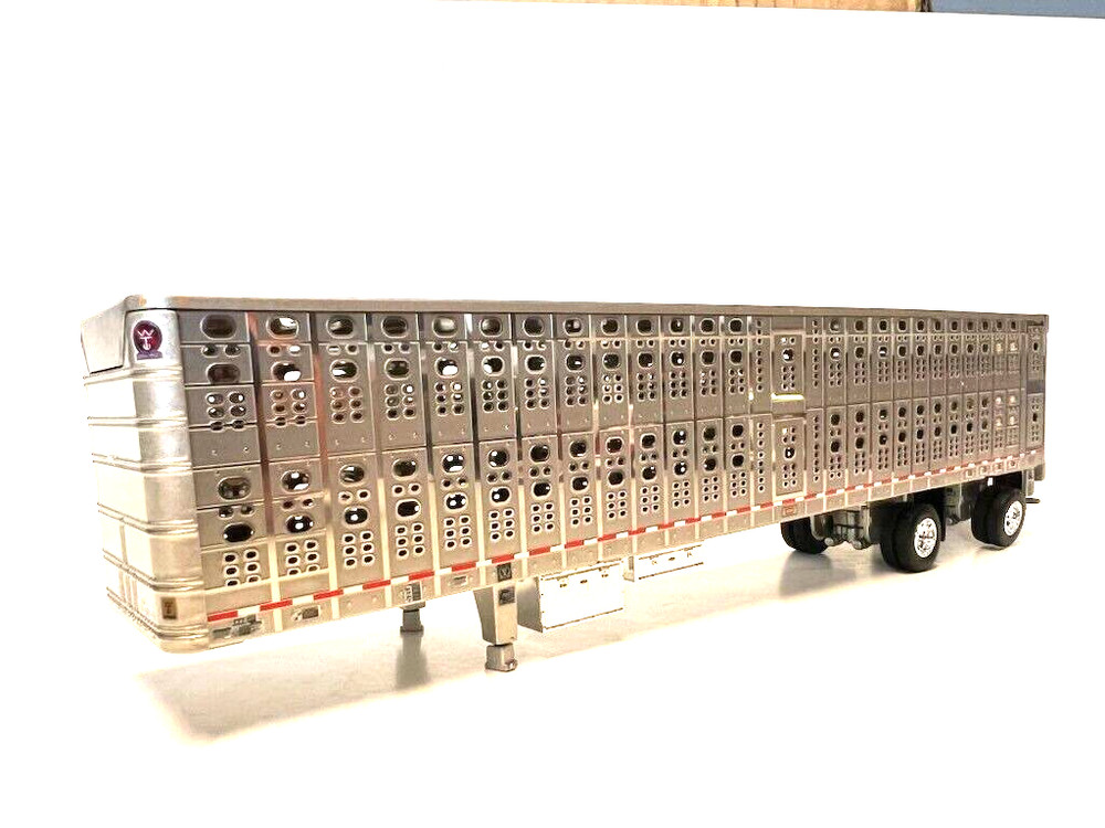 DCP 1/64 SCALE` WILSON SPREAD-AXLE PSAL STOCKMASTER LIVESTOCK (HOG TRAILER)