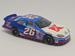 2000 Ford Taurus Stock Car #26 Collectible 1/64 Scale Diecast Diorama Model