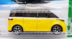 2023 Hot Wheels Yellow Volkswagen ID Buzz Van HW Green Speed New