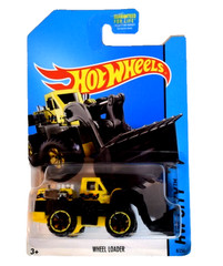 NIP 2014 Hot Wheels HW City Series Yellow Wheel Loader Diecast 1:64 Scale 8/250