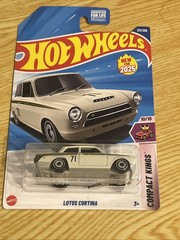 2025 Hot Wheels Lotus Cortina 213/250 White