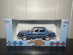 1983 83 Plymouth Reliant Sedan (American Graffiti) 1/64 Scale