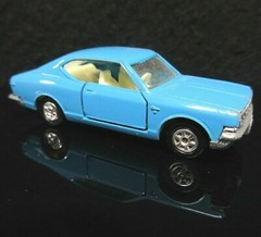 1/60 VTG VHTF MINT TOMICA 1974 #15 TOYOTA CORONA 1700 SL BLUE JAPAN TOMY