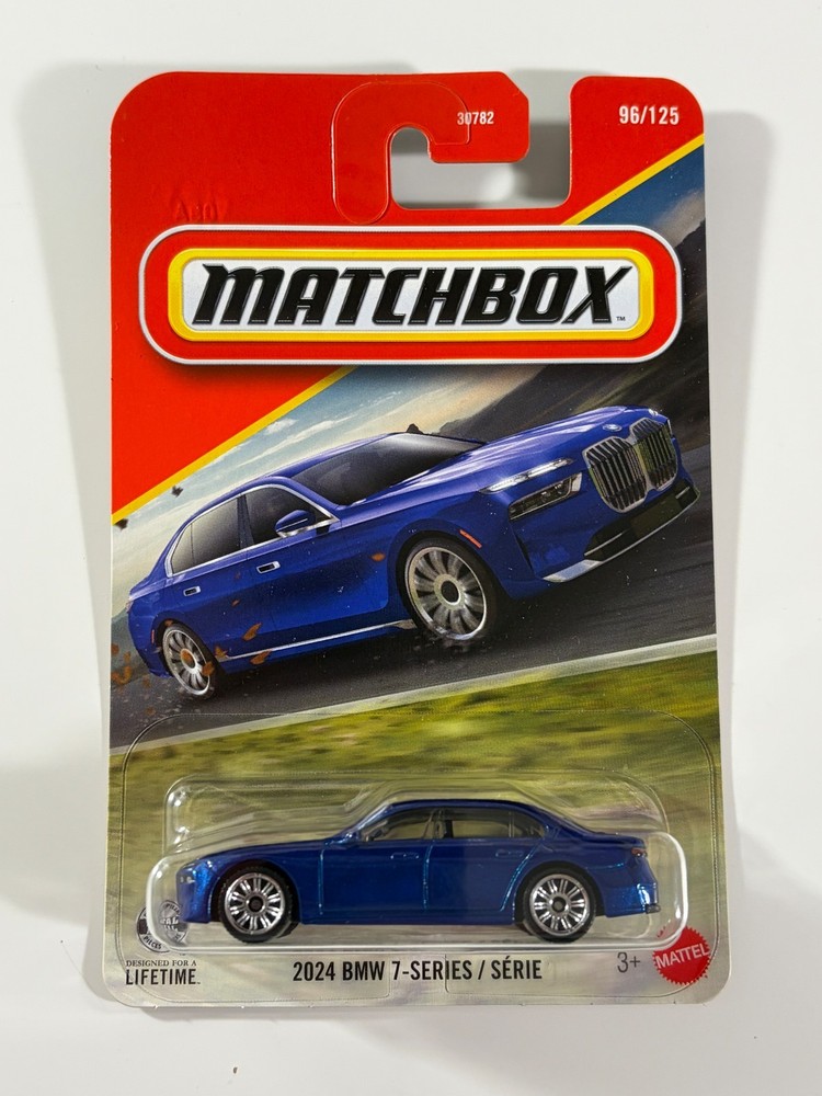 NEW 2026 Matchbox 2024 BMW 7-Series blue mb mbx i7 740 750 760 m bimmer
