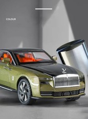 1:24 Rolls Royce Spectre Alloy Luxury Diecast Car Model Sound Light Kids Gift