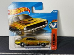 2026 Hot Wheels Super Treasure Hunt ‘70 Plymouth AAR Cuda Short Card W/Protector