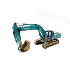 Kobelco 1:50 Sk330 Excavator Weathered Muddy DieCast Model Collection Display