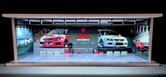 CUSTOM MIT EVO Interior Garage Theme 1:64 Model Garage Diorama with LED Lighting