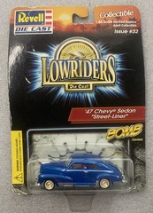 REVELL LOWRIDERS ’47 CHEVY SEDAN Street-liner “BOMB” Series, 1/64th, Issue #32