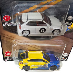 Hot Wheels 1999 Honda Civic Type-R & 2024 Honda Civic Type-R JDM 2pcs Lot