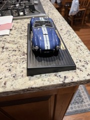1964 Shelby Cobra 427 S/C Diecast 1:18 Model, Blue with White Stripes