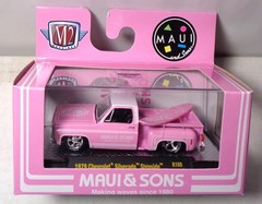 1979 Chevy Silverado Stepside M2 Machines Auto-Thentics R108 Limited Ed. 8,000