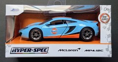 Jada: Hyper-Spec: McLaren MP4-12C Gulf Oil Livery 1/32 – New