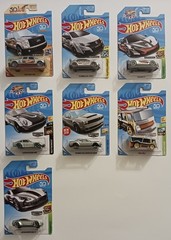 Lot of 7 2018 Hot Wheels Zamac Various Models Wal-Mart Exclusive